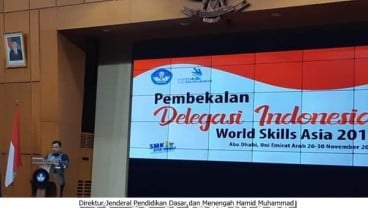 Kemendikbud Kirim Kontingen SMK ke Worldskills Asia 2018