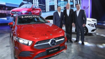 Beijing Jadi Pabrik Kelima Produksi Mercedes-Benz A-Class Baru