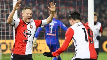 Hasil Liga Belanda: Kalahkan Groningen, Feyenoord Bertahan di Peringkat Tiga