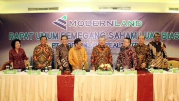 Modernland Yakin Tahun Depan Properti Membaik