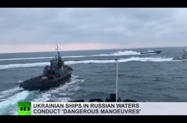 Krisis Krimea: Rusia Tolak Imbauan Internasional untuk Lepas Kapal Ukraina