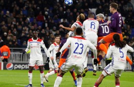 Hasil Liga Champions: Ditahan Lyon 2 - 2, ManCity ke 16 Besar