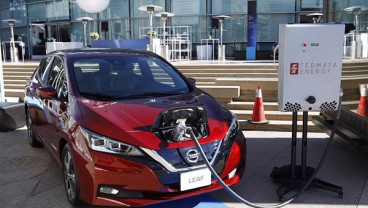 Nissan LEAF Sediakan Listrik Rumah dan Bangunan