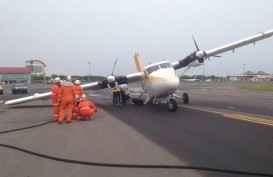 Landing Gear Roda Kanan Patah, Airfast Rute Surabaya-Bawean Batal Terbang