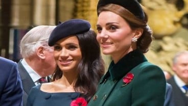 Begini Reaksi Kate Middleton Saat Ditanya Kehamilan Meghan Markle