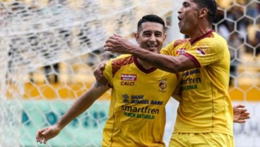 Sriwijaya FC Gasak Mitra Kukar, Perbesar Peluang Bertahan di Liga 1