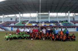 Lantamal XIII Launching Sekolah Sepak Bola Kaltara FC