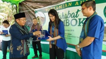 BCA Salurkan Bantuan Bangun Aula untuk Korban Gempa Lombok