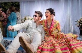 Menikah, Priyanka Chopra & Nick Jonas Berbagi Kebahagiaan Upacara Mehendi