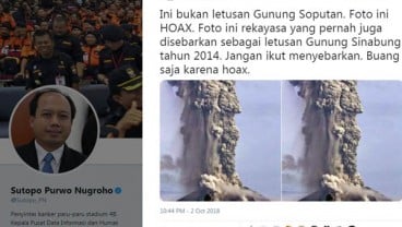 Gara-Gara Hoax Gunung Soputan, Kunjungan Wisman ke Sulut Anjlok 34 Persen