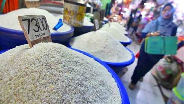 Harga Beras Naik Palembang Inflasi 0,21%