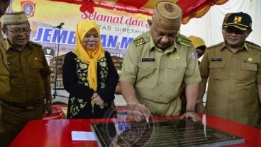 Gubernur Gorontalo Meresmikan Jembatan Masuru Senilai Rp5,5 miliar