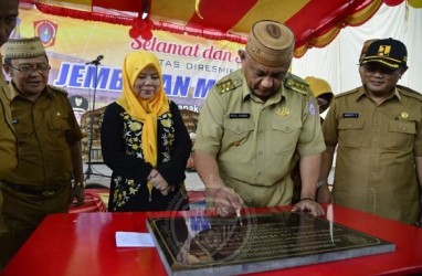 Gubernur Gorontalo Meresmikan Jembatan Masuru Senilai Rp5,5 miliar