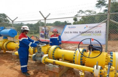 Pertagas Uji Coba 'Gas In' Pipa Grissik—Pusri