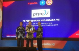 PTPN VII Raih Dua Penghargaan TOP IT & TELCO 2018