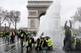 Aksi Protes di Paris Berlanjut, Menara Eiffel Akan Ditutup