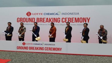 Groundbreaking Kompleks Petrokimia Lotte Chemical Indonesia