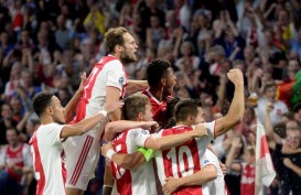 Hasil Liga Belanda: Menang Besar, Ajax Terus Tempel Ketat PSV