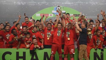 Persija vs Mitra Kukar 2-1, Persija Juara Liga 1, Mitra Kukar Terdegradasi