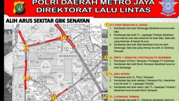 Persija Juara, Lalu Lintas Sekitar GBK Kembali Normal Pukul 20.00 WIB