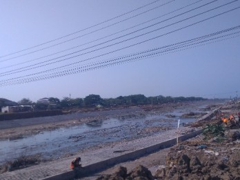 Proyek Banjir Kanal Timur Semarang Ditarget Rampung Januari 2019