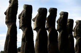 Patung Moai Telantar, Walikota: Lebih Baik Disimpan di Museum Inggris