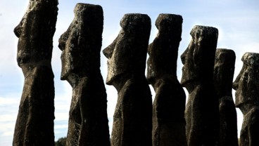 Patung Moai Telantar, Walikota: Lebih Baik Disimpan di Museum Inggris