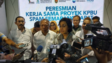 Proyek SPAM Semarang Barat Diresmikan Menkeu dan Menteri PUPR