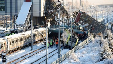 Tabrakan Kereta di Turki, 9 Tewas 47 Terluka