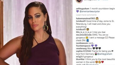 Supermodel Plus Size Ashley Graham Pembawa Acara Miss Universe 2018