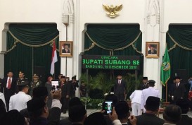 Ridwan Kamil Lantik Bupati & Wakil Bupati Subang dan Majalengka