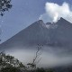 Gunung Merapi Mengalami Guguran Puluhan Kali