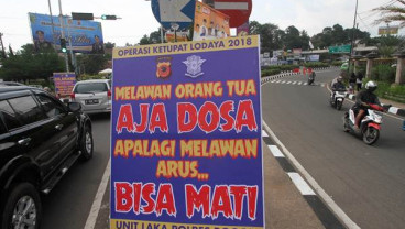Jalur Puncak Ditutup Saat Malam Tahun Baru