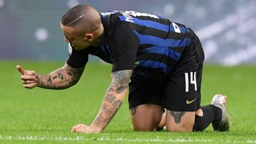 Inter Milan Skors Radja Nainggolan dari Aktivitas Sepak Bola