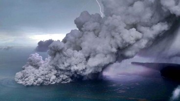 Erupsi Gunung Anak Krakatau, Kemenhub Minta Nakhoda Kapal Waspada