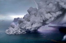 Erupsi Gunung Anak Krakatau, Kemenhub Minta Nakhoda Kapal Waspada