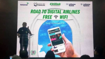 Maskapai Citilink Sediakan Layanan Inflight Wifi Gratis