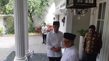 Usai Jumatan, Jokowi Kunjungi Kediaman Ma'ruf Amin