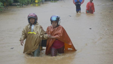 Banjir Bandang Ancam Masyarakat Barru Sulsel, 2 Hilang