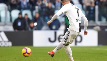 Tambah 2 Gol, Ronaldo Top Skor Serie A Lewati Piatek