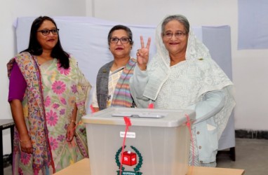 Koalisi PM Hasina Diklaim Jadi Pemenang dalam Pemilu Bangladesh