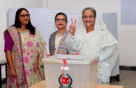 Koalisi PM Hasina Diklaim Jadi Pemenang dalam Pemilu Bangladesh