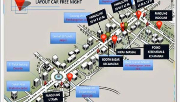 Malam Tahun Baru: Ada Car Free Night di Sudirman-Thamrin, 16 Ruas Jalan Ditutup Mulai 17.00 WIB