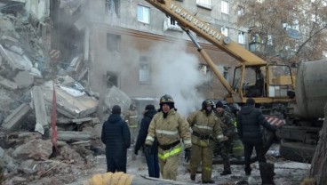 Gedung Apartemen Runtuh di Rusia, Dua Tewas