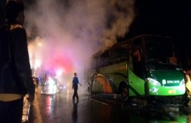 Bus Royal Safari Terbakar di Boyolali, 40 Penumpang Tunggang Langgang
