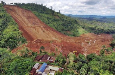 Longsor Cimapag Sukabumi, 74 Orang Belum Ditemukan