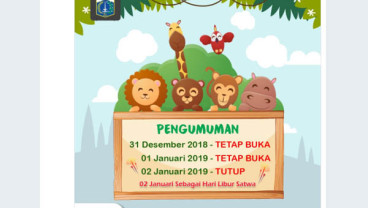Satwa KB Ragunan Terpaksa Tunda Libur demi Hibur Pengunjung