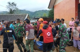 Korban Tewas Longsor Sukabumi Jadi 9 Orang