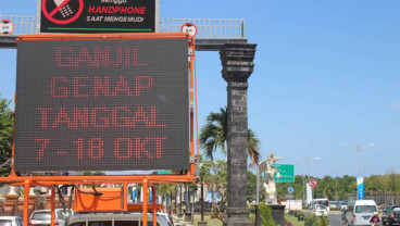Cegah Debat Petugas-Pengedara, Rambu Digital Ganjil Genap Ditambah