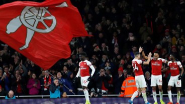 Hasil Liga Inggris: Arsenal Bangkit, Habisi Fulham 4 - 1